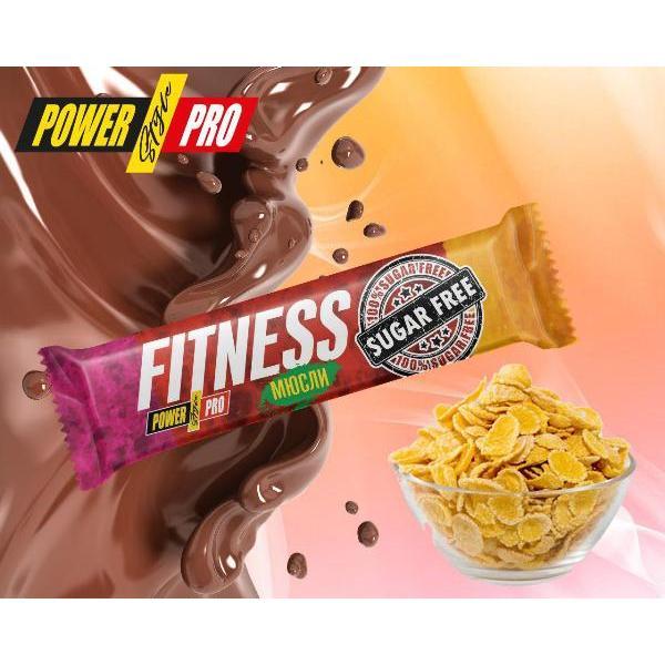Power Pro Протеиновый батончик Power Pro Protein Bar Lady Fitness (20x50 г) павер про Muesli Nut, , 50 
