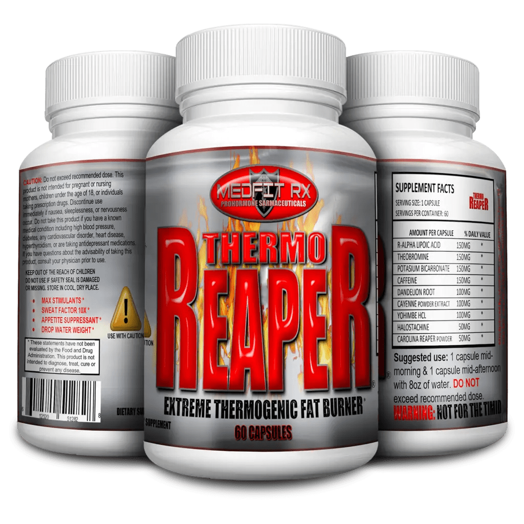 MedFit RX Pharmaceuticals  RX THERMO REAPER 60 шт. / 60 servings,  ml, MedFit RX Pharmaceuticals. Fat Burner
