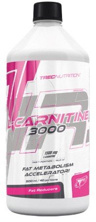 L-Carnitine 3000, 500 мл, Trec Nutrition. L-карнитин. Снижение веса Поддержание здоровья Детоксикация Стрессоустойчивость Снижение холестерина Антиоксидантные свойства 