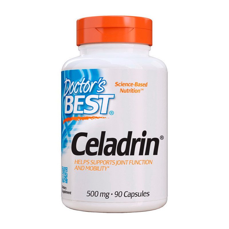 Хондропротектор Doctor's BEST Celadrin (90 капс) доктогр бест,  ml, Doctor's BEST. For joints and ligaments. General Health Ligament and Joint strengthening 