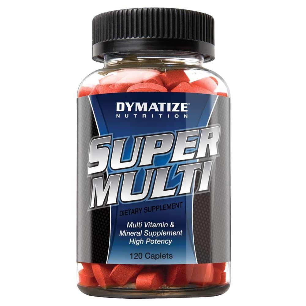 Super Multi Vitamin, 120 шт, Dymatize Nutrition. Витаминно-минеральный комплекс. Поддержание здоровья Укрепление иммунитета 