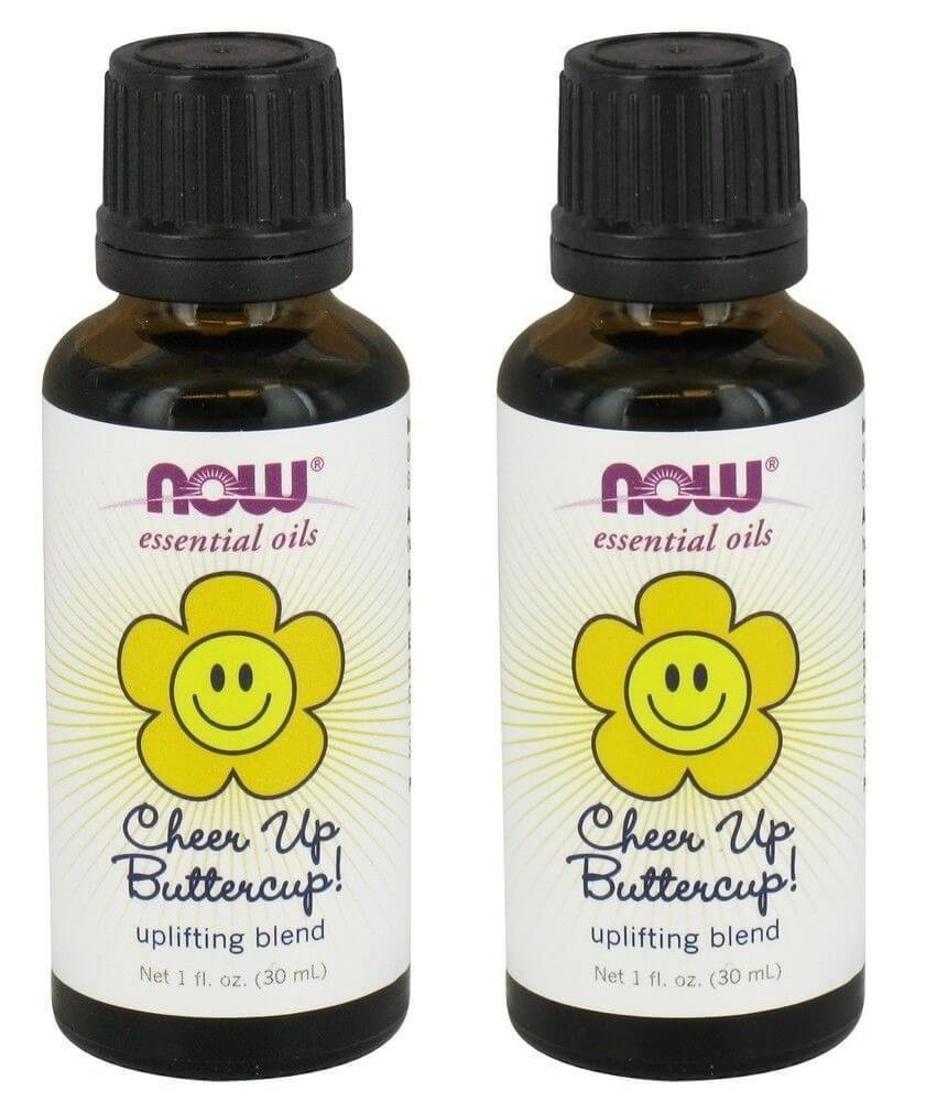 Ефірна олія NOW Foods Uplifting Blend Cheer Up Buttercup! 30 ml,  мл, Now. Спец препараты. 
