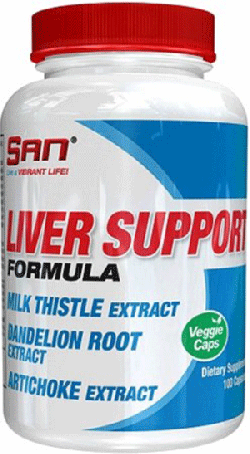 Liver Support Formula, 100 pcs, San. Special supplements. 