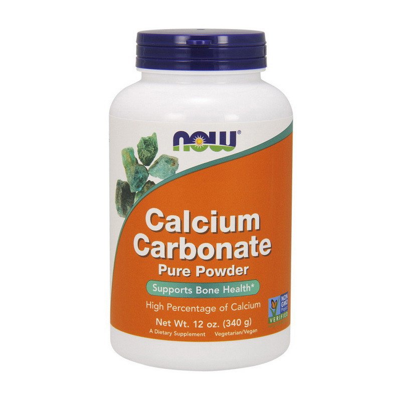 Кальций карбонат Now Foods Calcium Carbonate (340 г) нау фудс,  мл, Now. Кальций Ca. 