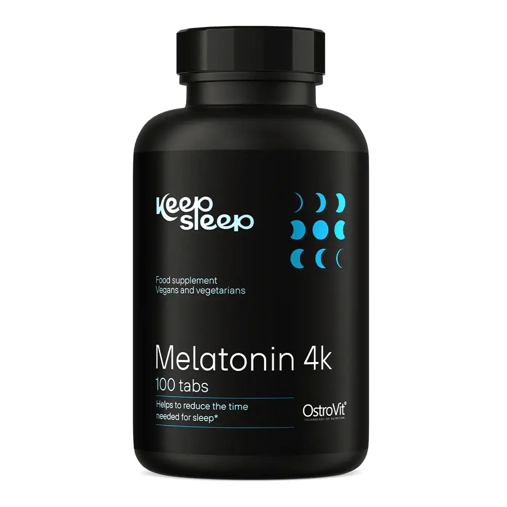 OstroVit Натуральная добавка OstroVit Keep Sleep Melatonin 4K, 100 таблеток, , 