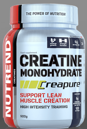 Creatine Monohydrate Creapure, 500 g, Nutrend. Creatine monohydrate. Mass Gain Energy & Endurance Strength enhancement 