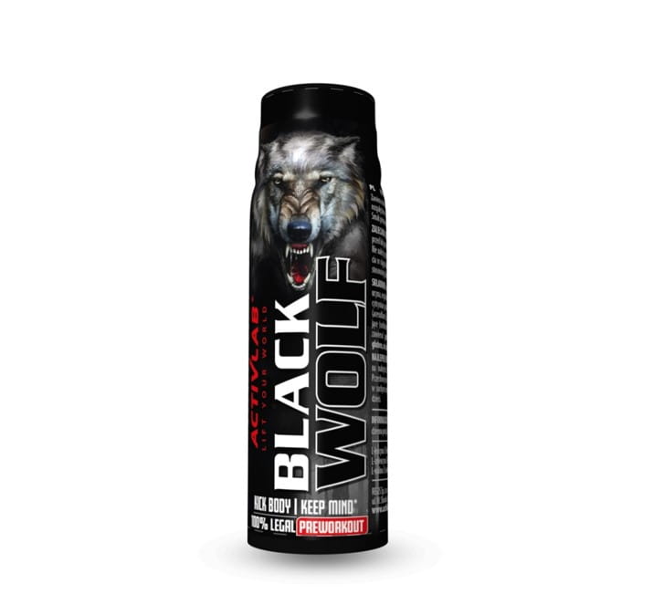 Предтренировочный комплекс Activlab Black Wolf Shot, 80 мл - фруктовый,  ml, ActivLab. Pre Workout. Energy & Endurance 