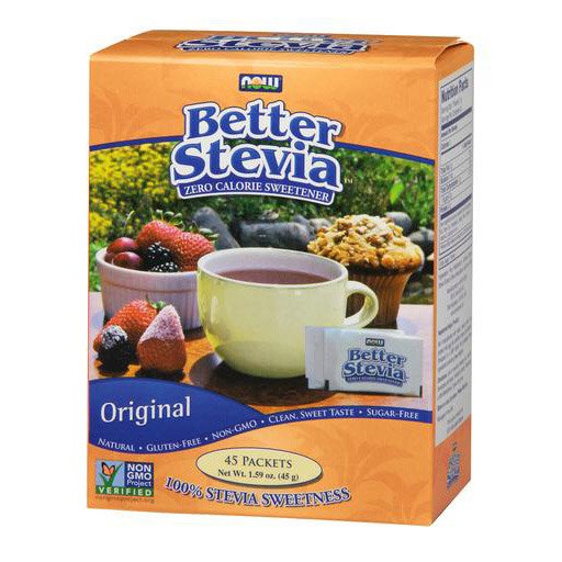 Better Stevia, 45 pcs, Now. Special supplements. 