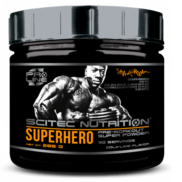 Superhero, 285 g, Scitec Nutrition. Pre Entreno. Energy & Endurance 