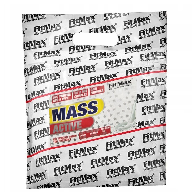 Гейнер FitMax Mass Active, 5 кг Шоколад-фундук,  ml, FitMax. Gainer. Mass Gain Energy & Endurance recovery 