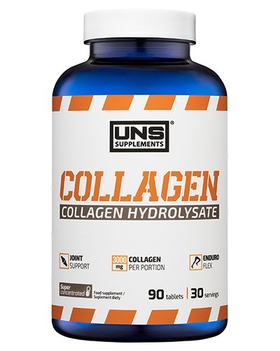 Collagen, 90 шт, UNS. Коллаген. Поддержание здоровья Укрепление суставов и связок Здоровье кожи 