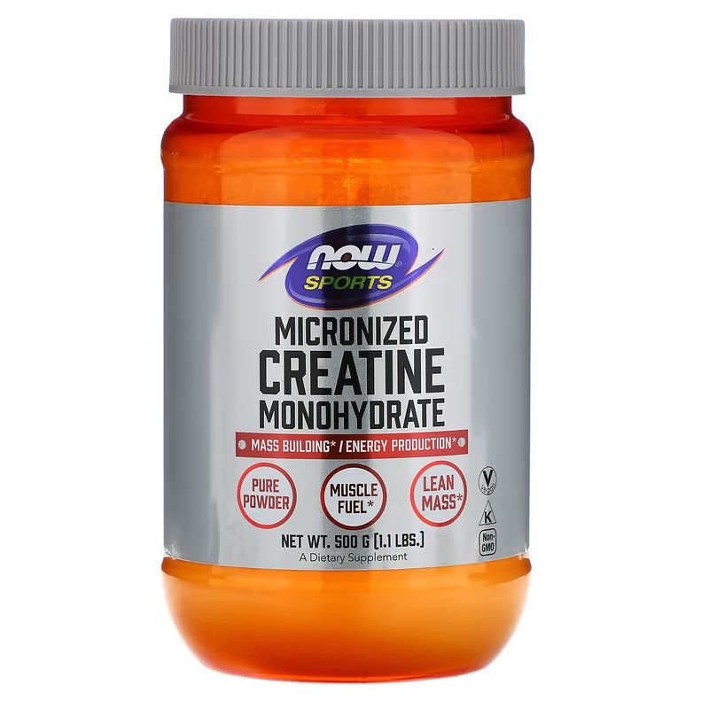 Now Креатин NOW Sports Creatine Monohydrate Micronized, 500 грамм, , 500 