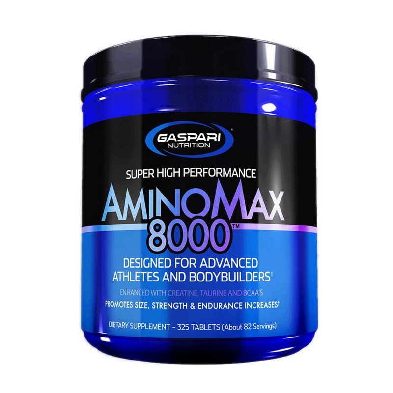 Комплекс аминокислот Gaspari Nutrition Aminomax 8000 325 таблеток,  ml, Gaspari Nutrition. Amino acid complex. 