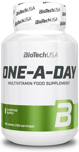 BioTech ONE-A-DAY 100 таб Без вкуса,  ml, BioTech. Vitamins and minerals. General Health Immunity enhancement 