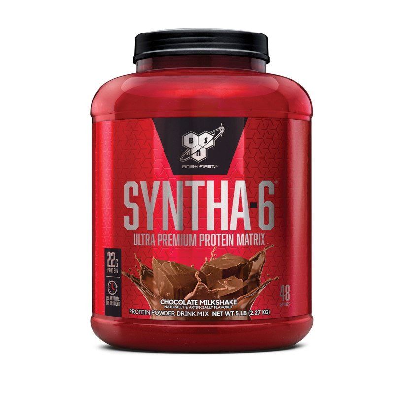 Протеин BSN Syntha-6, 2.27 кг Молочный шоколад,  мл, BSN. Протеин. Набор массы Восстановление Антикатаболические свойства 