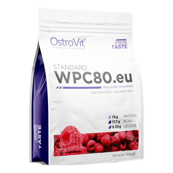 WPC80.eu, 900 g, OstroVit. Whey Concentrate. Mass Gain स्वास्थ्य लाभ Anti-catabolic properties 