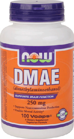 DMAE 250 mg, 100 ml, Now. Nootropic. 