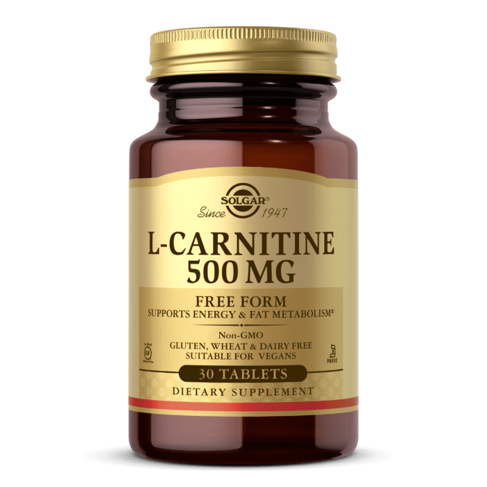 Л-карнитин Solgar L-Carnitine 500 мг (30 таб) солгар,  мл, Solgar. L-карнитин. Снижение веса Поддержание здоровья Детоксикация Стрессоустойчивость Снижение холестерина Антиоксидантные свойства 