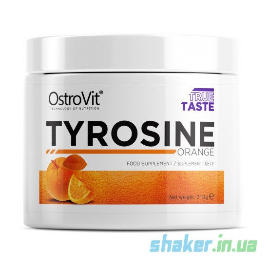 Л-Тирозин OstroVit Tyrosine (210 г) островит Апельсин,  мл, OstroVit. L-тирозин. 