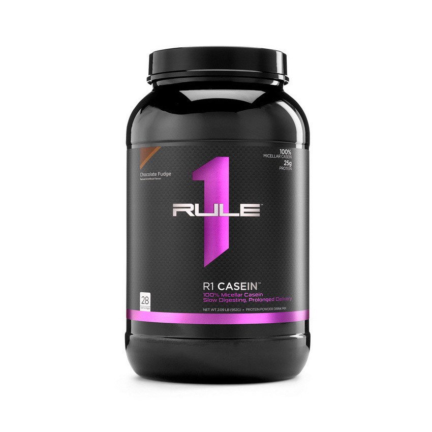 Rule One Proteins Казеин R1 (Rule One) Casein (924 г)  рул 1 клубника, , 0.924 