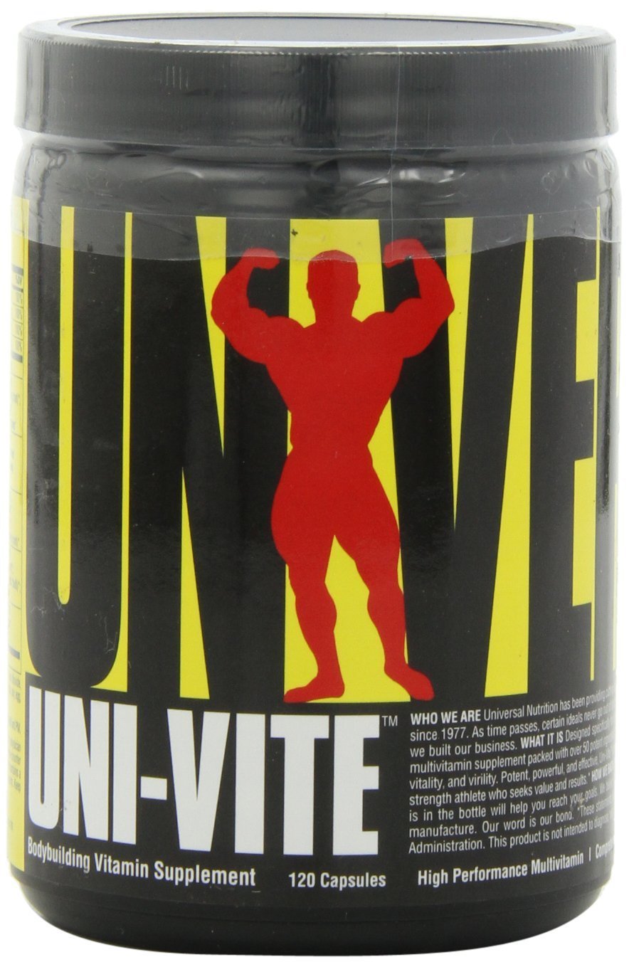 Uni-Vite, 120 шт, Universal Nutrition. Витаминно-минеральный комплекс. Поддержание здоровья Укрепление иммунитета 