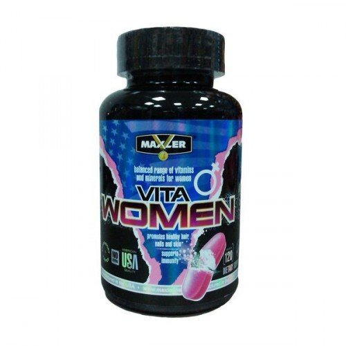 Vita Women, 120 pcs, Maxler. Vitamin Mineral Complex. General Health Immunity enhancement 