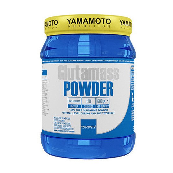Глютамин Yamamoto nutrition Glutamass Powder (600 г) ямамото нутришн без вкуса,  мл, Yamamoto Nutrition. Глютамин. Набор массы Восстановление Антикатаболические свойства 