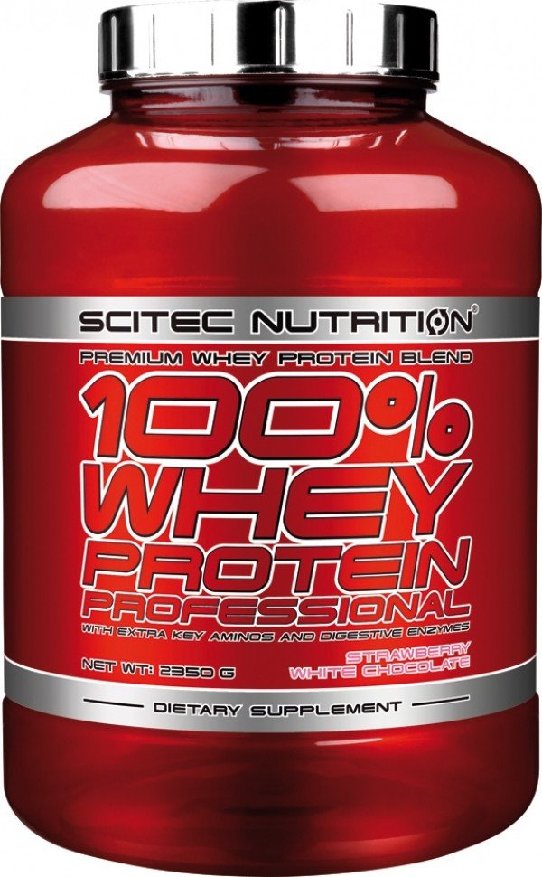 100% Whey Protein Professional Scitec Nutrition 2350g,  ml, Scitec Nutrition. Protein. Mass Gain recovery Anti-catabolic properties 