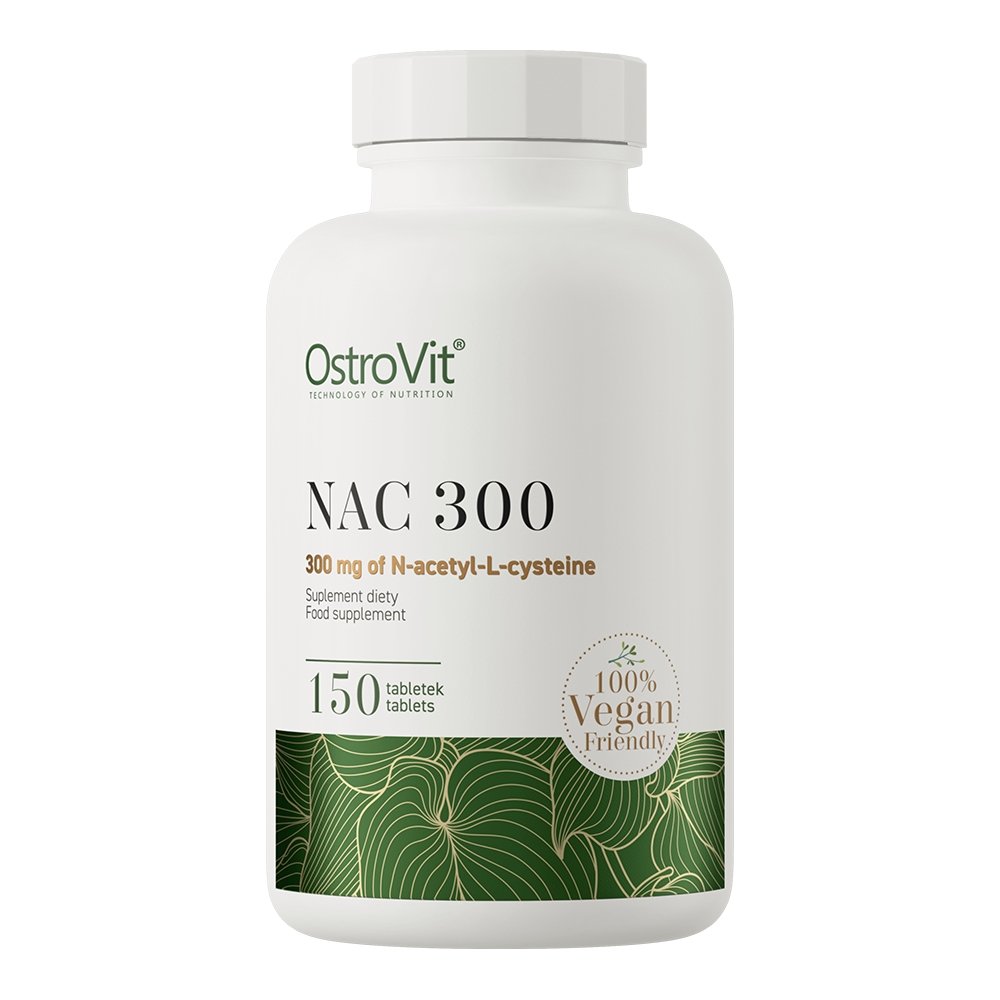 Аминокислота OstroVit Vege NAC 300 mg, 150 таблеток,  ml, OstroVit. Amino Acids. 