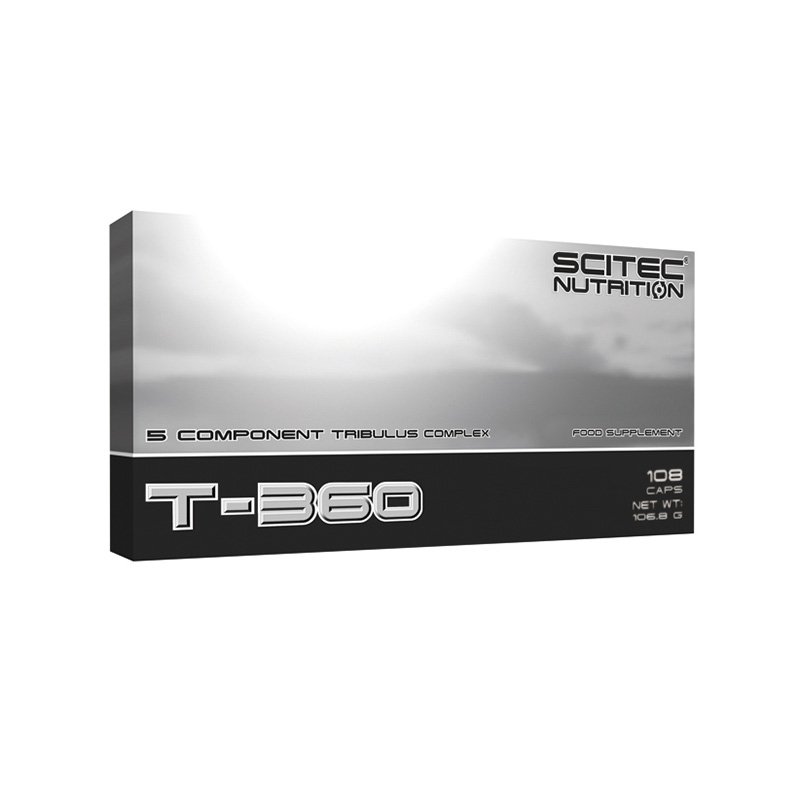 Стимулятор тестостерона Scitec T-360, 108 капсул,  мл, Saputo. Бустер тестостерона. Поддержание здоровья Повышение либидо Aнаболические свойства Повышение тестостерона 