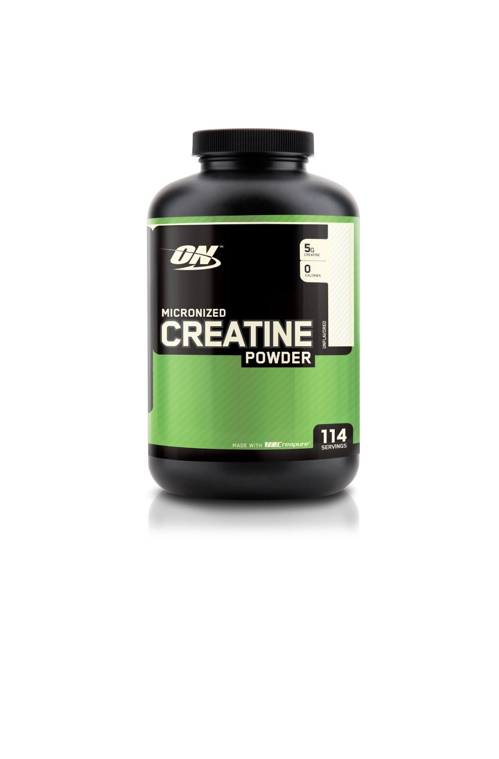Creatine Powder, 600 г, Optimum Nutrition. Креатин моногидрат. Набор массы Энергия и выносливость Увеличение силы 