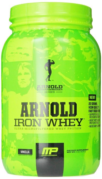 Arnold Series Iron Whey, 908 г, MusclePharm. Комплекс сывороточных протеинов. 