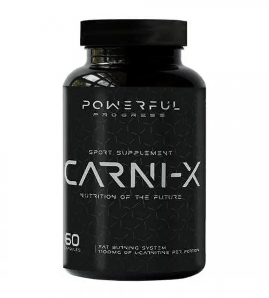 Powerful Progress Жироспалювач Powerful Progress Carni-X 60 caps (термін 01.10.24), , 