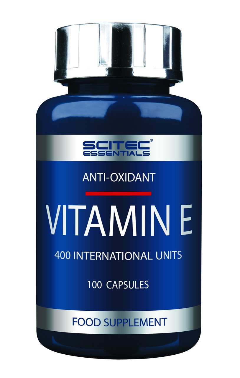 Vitamin E Scitec Nutrition 100 caps,  мл, Scitec Nutrition. Витамин E. Поддержание здоровья Антиоксидантные свойства 
