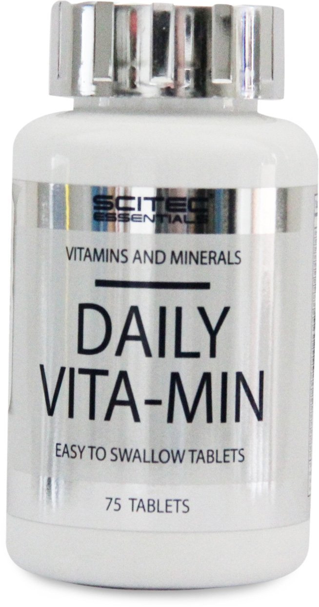 Scitec Essentials Daily Vita-min, 75 шт, Scitec Nutrition. Витаминно-минеральный комплекс. Поддержание здоровья Укрепление иммунитета 