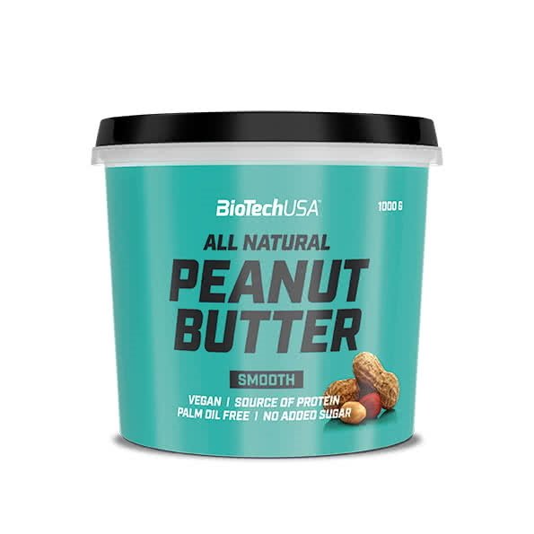 Заменитель питания BioTech Peanut Butter, 1 кг - Smooth,  ml, BioTech. Meal replacement. 