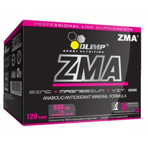 ZMA, 120 шт, Olimp Labs. ZMA (Цинк, Магний и B6),ZMA. Поддержание здоровья Повышение тестостерона 