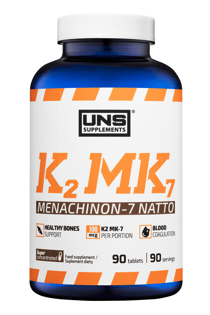 K2 MK7, 90 шт, UNS. Витамин K. Поддержание здоровья 
