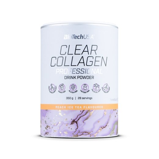 BioTech Препарат для суставов и связок Biotech Clear Collagen Professional, 350 грамм Персиковый чай, , 350 г
