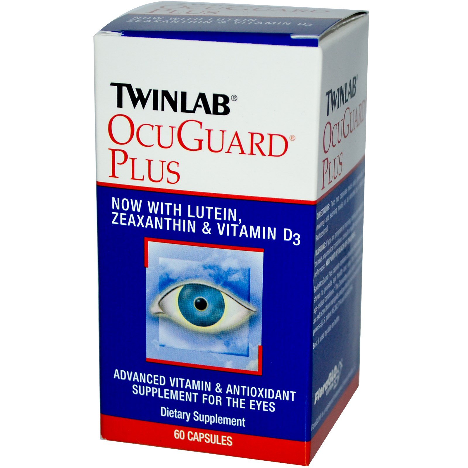 OcuGuard Plus, 60 шт, Twinlab. Витаминно-минеральный комплекс. Поддержание здоровья Укрепление иммунитета 