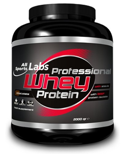 Professional Whey Protein, 2000 g, All Sports Labs. Mezcla de proteínas. 