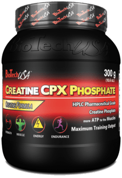 Creatine CPX Phosphate, 300 г, BioTech. Креатин фосфат. 