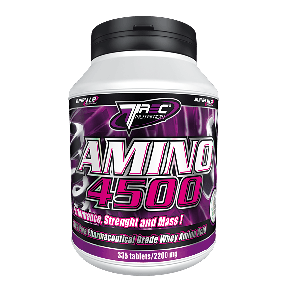 Amino 4500, 335 piezas, Trec Nutrition. Complejo de aminoácidos. 