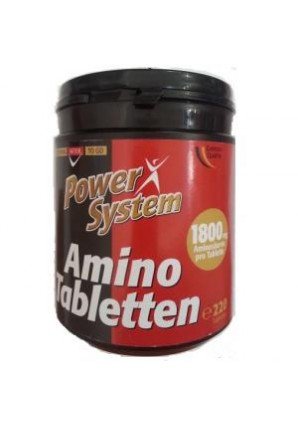 Amino Tabletten, 220 шт, Power System. Аминокислотные комплексы. 