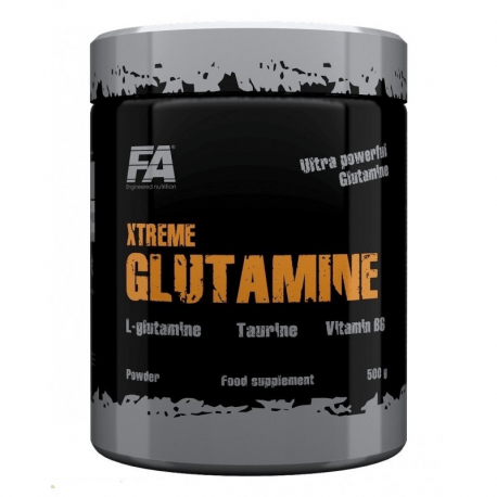 Xtreme Glutamine, 500 г, Fitness Authority. Глютамин. Набор массы Восстановление Антикатаболические свойства 