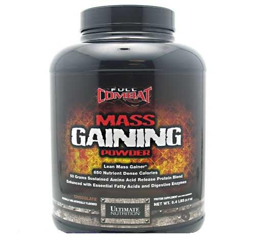 Full Combat Mass Gaining, 2900 g, Ultimate Nutrition. Ganadores. Mass Gain Energy & Endurance recuperación 