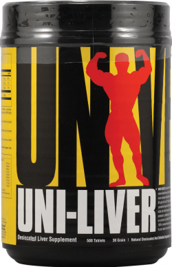 Universal Nutrition Uni-liver, , 500 pcs