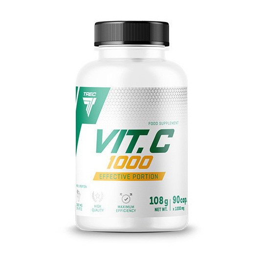 Trec Nutrition Витамин C Trec Nutrition Vitamin C 1000 90 капсул, , 
