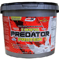 100% Predator Protein, 4000 g, AMIX. Whey Concentrate. Mass Gain recovery Anti-catabolic properties 