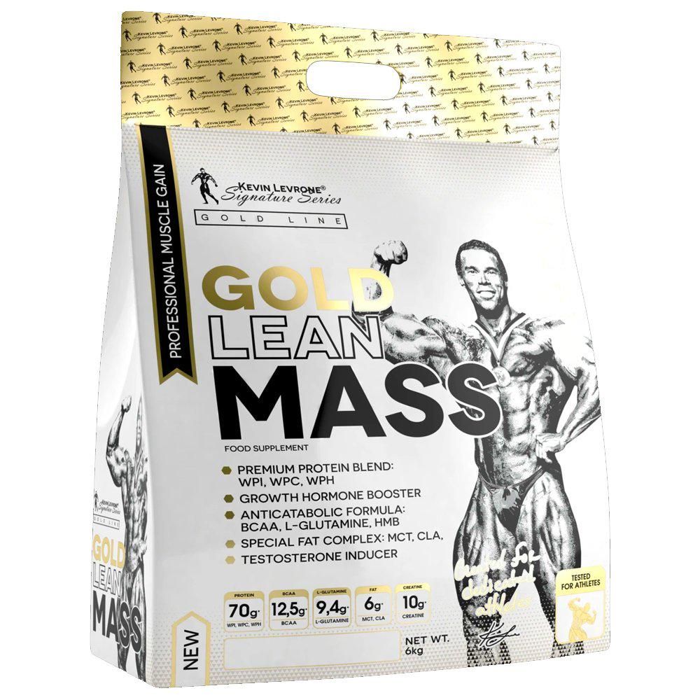 Kevin Levrone Гейнер Kevin Levrone Gold Lean Mass, 6 кг Печенье крем, , 6000 г
